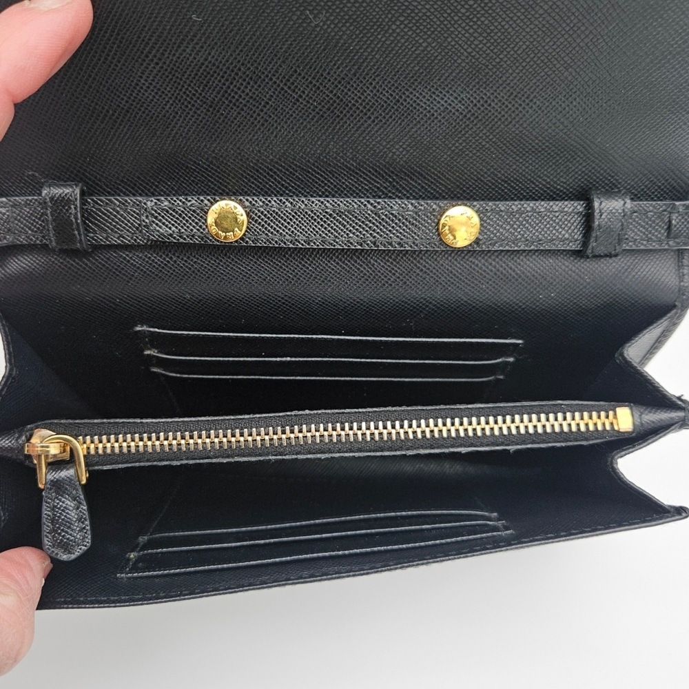 Authentic Prada Saffiano Leather Shoulder Bag #4296M - Picture 8 of 10